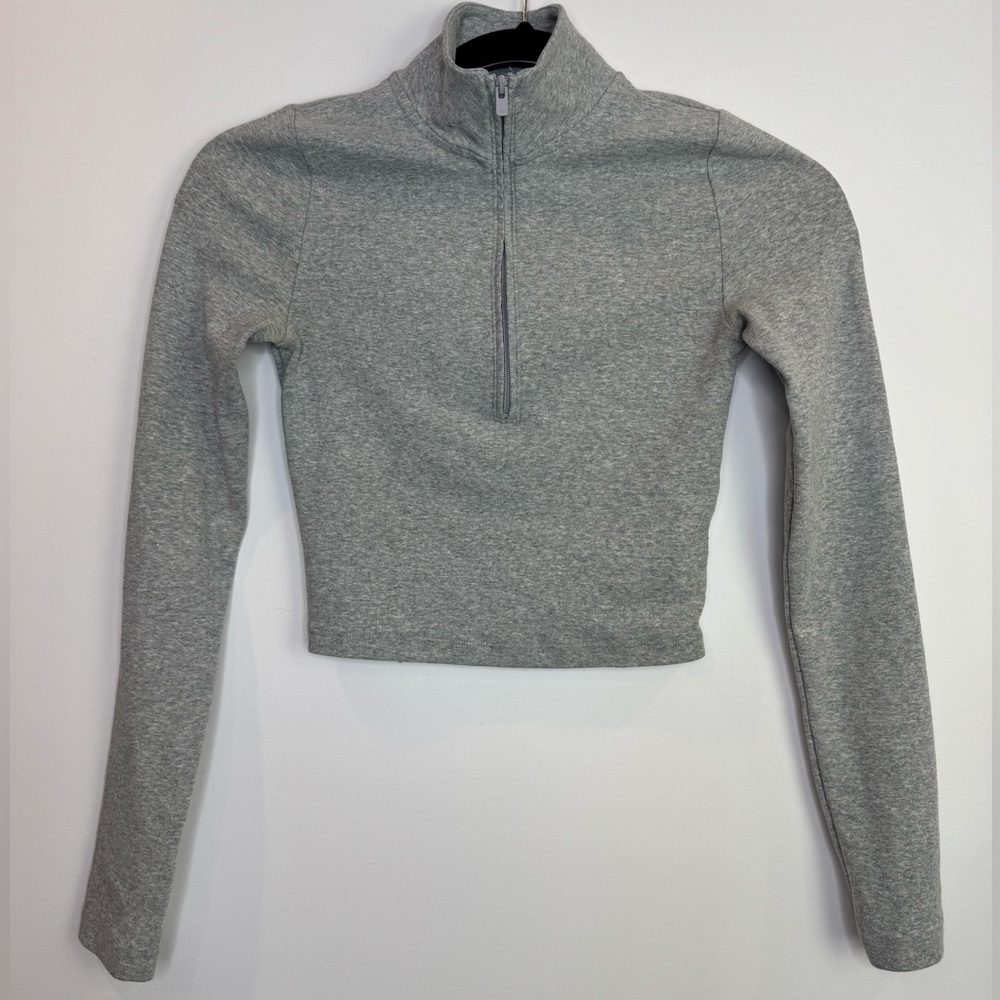 Sunday Best BestHug Monarch 1/2 Zip Longsleeve gray size 2XS